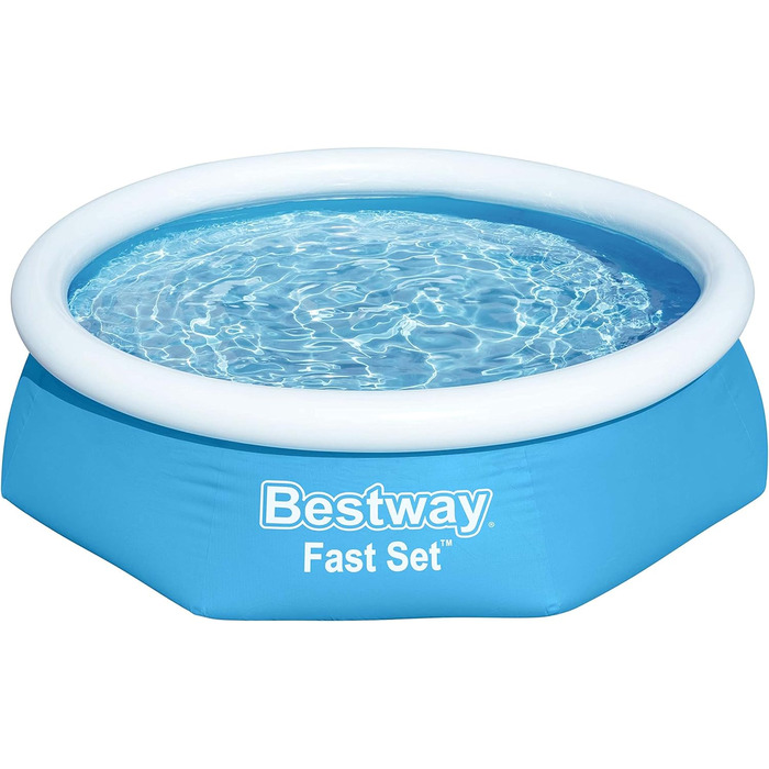 Басейн Bestway Fast Set, круглий, без насоса 183 x 51 см (244 x 61 см)