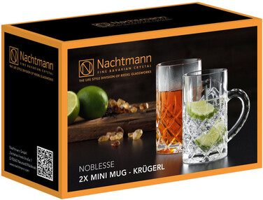 Набір кухлів для пивних кухлів 250 мл 2 штуки Пивний кухоль Noblesse Nachtmann