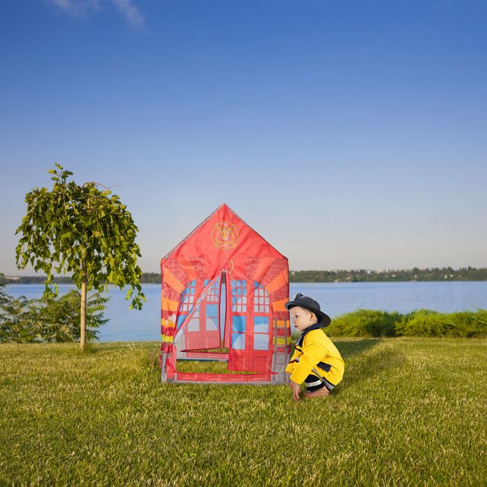 Дитячий намет Relaxdays 'Пожежна бригада'