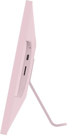 Цифровий фоторамка Cytem 10.1 дюйма з Wi-Fi, 32GB, сенсор руху, автоматичне поворотом, IPS 16:10 дисплей, сенсорний екран (рожевий)