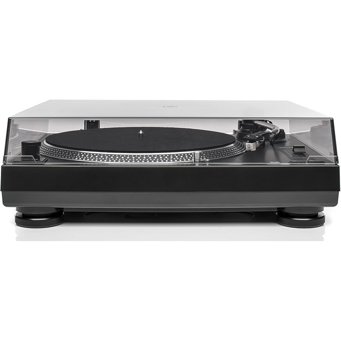 DJ-програвач Dual DTJ 301.1 USB, 33/45 об/хв, пітч-контроль, магнітна голівка, підсвітка голки, чорний
