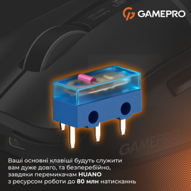 Бездротова ігрова миша GamePro Genesis Ranker (GM012B)