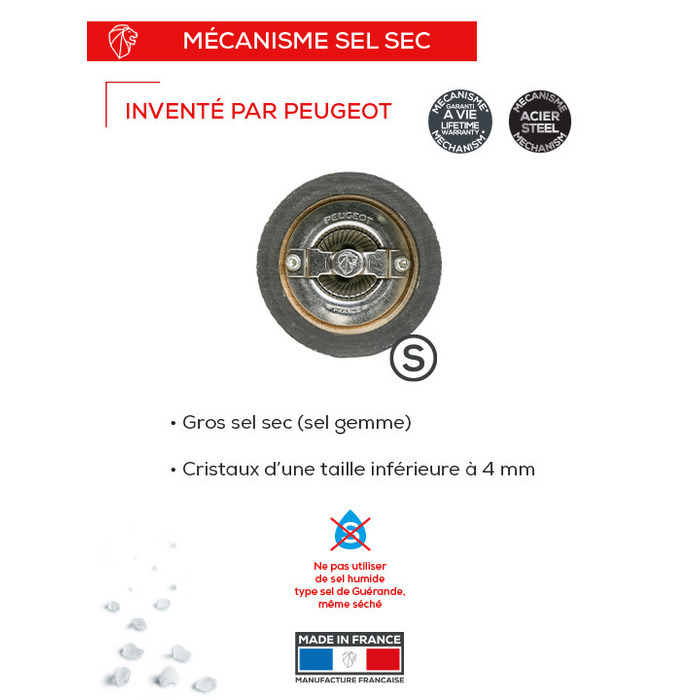 Млин для солі Peugeot Paris 18 см (870418/SME/1)
