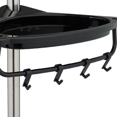 Поличка для душу Relaxdays, телескопічна