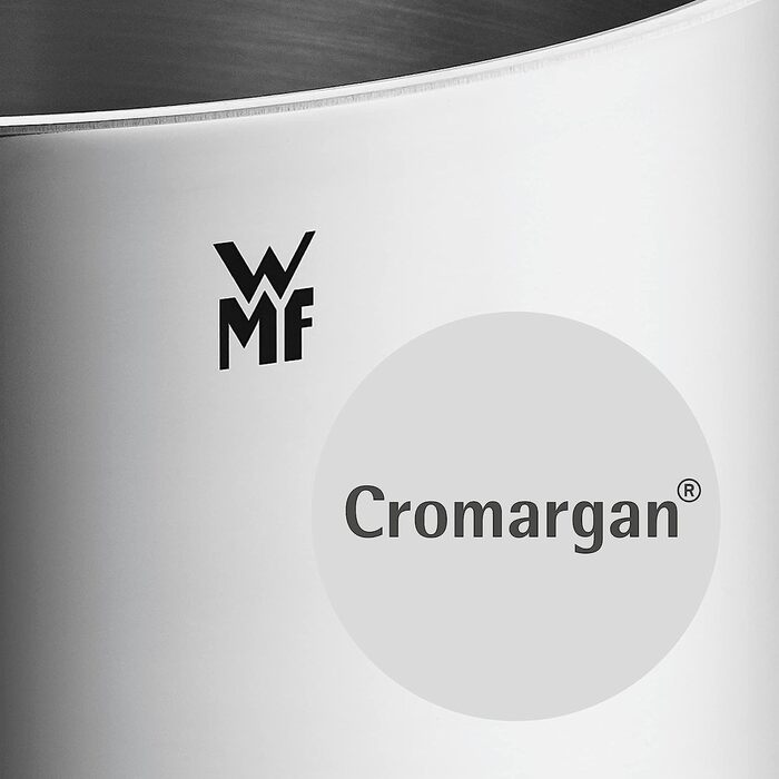 Ківш для молока WMF 14 см, 1,7 л, нержавіюча сталь Cromargan, обідок для заливки, пластикова ручка, можна мити в посудомийній машині