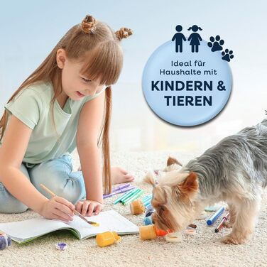 CLEANmaxx Професійний пароочисник та чисник для килимів та м'яких меблів | Пароочисник для плям | EASYmaxx засіб для чищення килимів | Для диванів, авто, килимів, м'яких меблів | Чорний, компактний, 330W