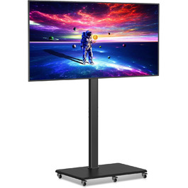 Підставка для телевізора на колесах, регульована по висоті, для екранів 42-70 дюймів, до 40 кг, VESA 600x400 мм Підставка для телевізора на колесах, регульована по висоті, для екранів 42-70 дюймів, до 40 кг, VESA 600x400 мм