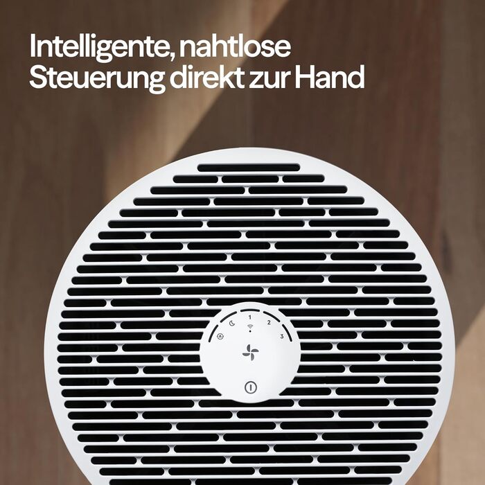 Повітряний фільтр Blueair Pure 511i Max: для кімнат до 43 м², тихий, HEPASilent, проти пилу, алергенів, диму, плісняви, шерсті тварин