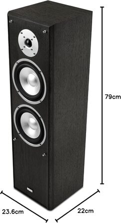 Підлогова акустика Mohr SL10, чорний, HiFi Sound, 1 пара, недорого