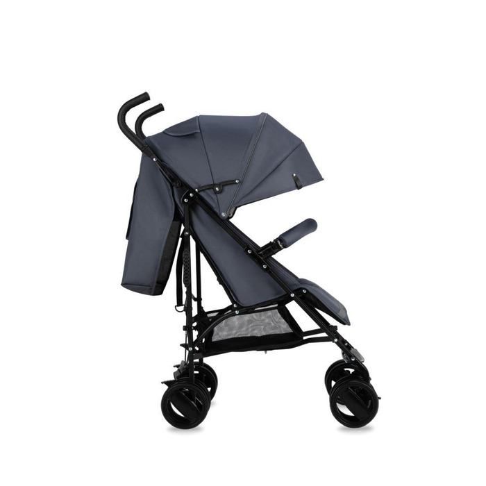 Прогулянкова коляска MoMi AKIRA, сіра, 6,70 кг, з дощовиком та москітною сіткою