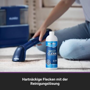 Eureka NEY100: Миючий пилосос для килимів та м'яких меблів | для диванів, килимків, оббивки, авто | Насадки для сухого та вологого прибирання, 12500Pa, 1,5L бак для води