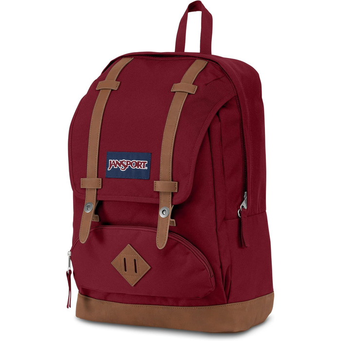 Рюкзак JanSport CORTLANDT, відділення для ноутбука 15 футів, червоний, один розмір