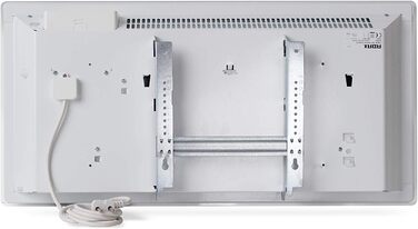 Конвектор Електричні радіатори Енергозберігаюче електричне опалення Низька висота 340 мм, 1000 Вт Антифриз Опалення електричне KDT Білий IP24C, клас II, 1000 Вт, 85 x 8,7 x 34 см (ДхШxВ), білий