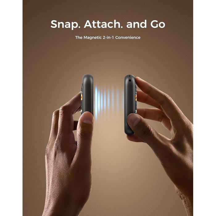 Електричні грілки для рук OCOOPA UT4 Young (Wiesenblumen), 5000mAh, 2 шт. - Компактні, Водонепроникні, Швидкий нагрів, USB