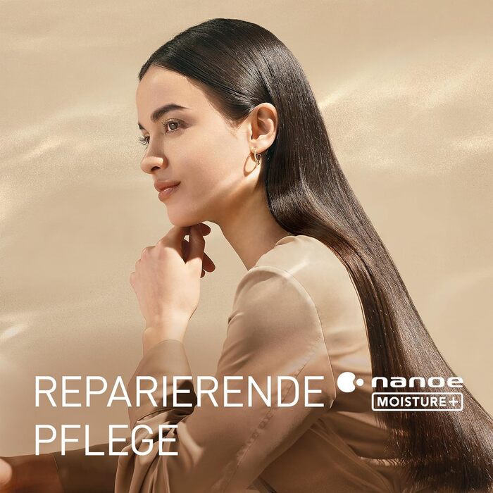 Фен Panasonic EH-NA0J-N825 nanoe™ MOISTURE+ з мінералами, 1600 Вт, чорний, для догляду за шкірою, волоссям та шкірою голови