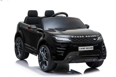 Дитячий електромобіль Range Rover Evoque 12V, ліцензія, білий/чорний