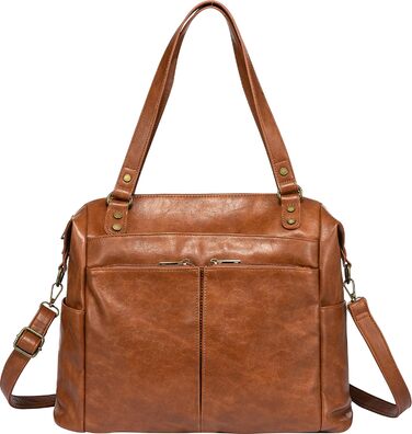 LOVEVOOK Набір сумок для жінок: гаманець, сумка через плече, сумка з ручкою, 3 шт, X-brown