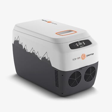 Термоелектричний автохолодильник Peme Ice On 28.3L з LCD дисплеєм, USB, 12/230V – для кемпінгу, подорожей, автомобіля (помаранчевий)