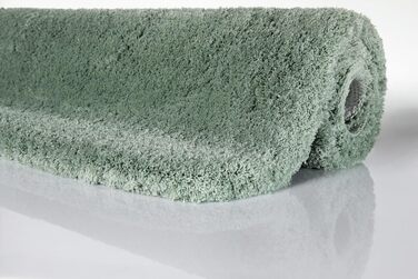 Килимок для ванної кімнати з м'якого флюсу, антиковзкий, придатний для прання, Salbei (55 x 65 см)