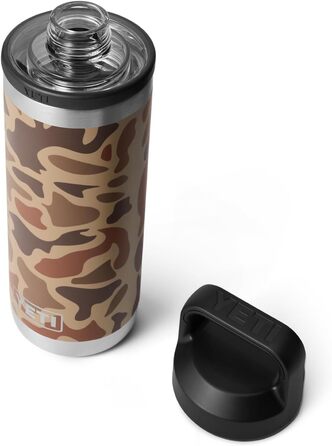 Термос YETI Rambler з кришкою Chug, 532 мл, Wetlands Camo