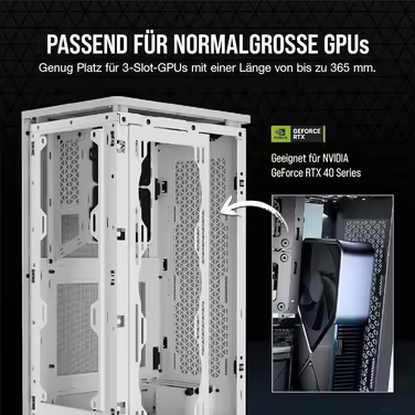 Корпус для ПК Corsair 2000D Airflow Mini ITX, білий, три слоти для GPU, сітчаста сталь, оптимізований для охолодження, сучасні порти на фронті