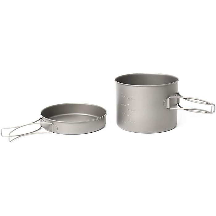 TOAKS Titan: Набір посуду для кемпінгу та пікніків (1300 мл)