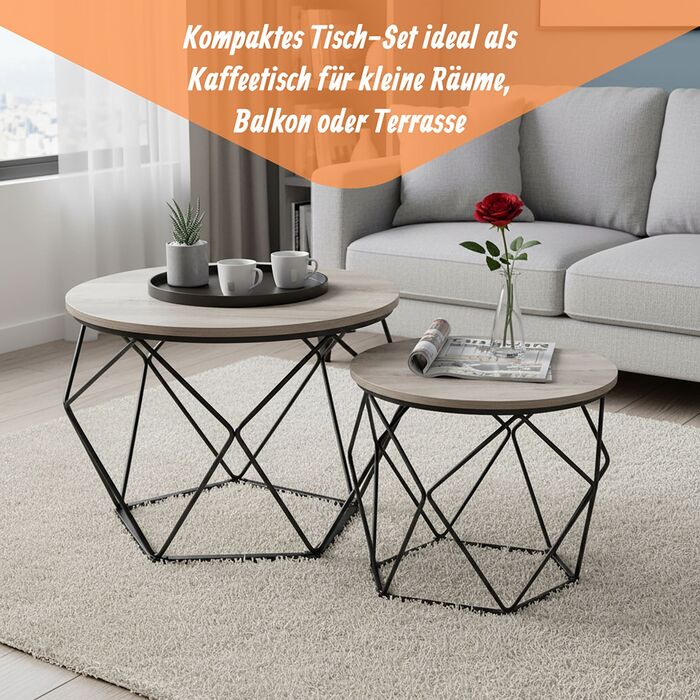 Набір журнальних столиків Relaxdays