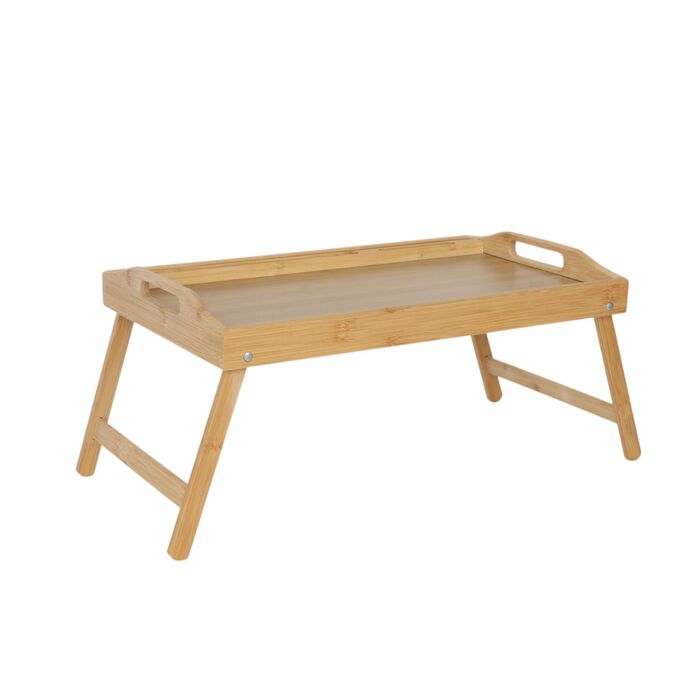 Підставка для ноутбука/сніданку Relaxdays, що складається, з бамбука