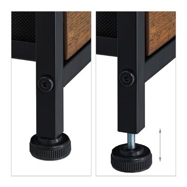 Комод Relaxdays з 3 висувними ящиками