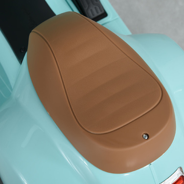 Дитячий самокат HOMCOM VESPA, дитячий мотоцикл, 1,5-3 роки, металевий, бірюзовий