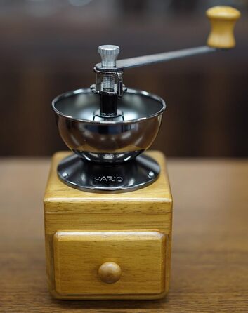 Кавомолка Hario MM-2, Коричнева - ручна кавомолка для дому