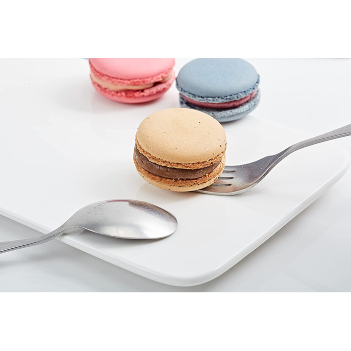 Дитячий набір столових приборів EXZACT Kinderbesteck 18 предметів з нержавіючої сталі - для дітей від 2 років - безпечні ножі, миючі в посудомийній машині, з гравіюванням (динозаври)