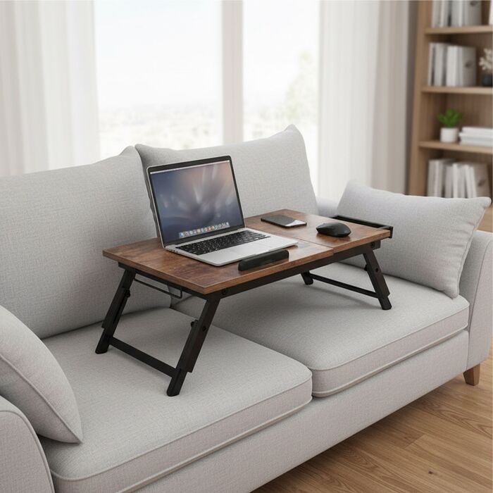 Підставка для ноутбука Relaxdays з бамбука, 15,6 дюймів