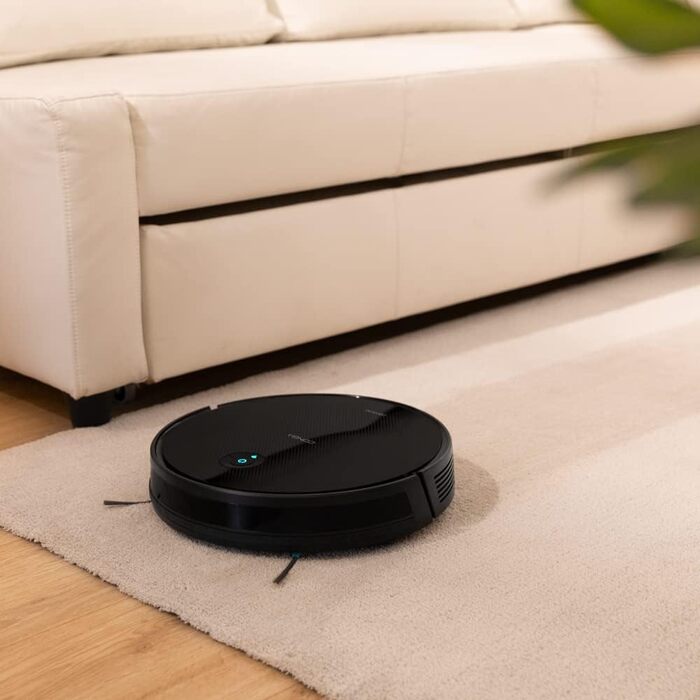 Робот-пилосос Cecotec Conga M20 з гіроскопічною навігацією, 7000 Па, 160 хв роботи, датчики захисту від падіння та мультифункціональна щітка | App Control