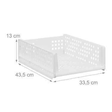 Органайзери для шафи Relaxdays (набір 3 шт.)