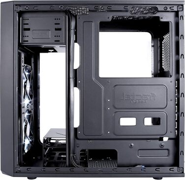 Корпус Fractal Design Focus G Black Window для ігрового ПК, Midi Tower з боковим вікном, чорний