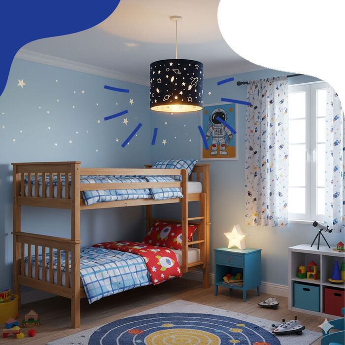 Ліхтар Relaxdays для дитячої кімнати з дизайном 