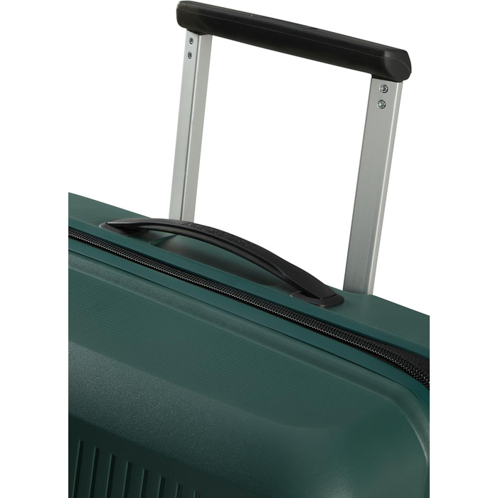 Валіза American Tourister Aerostep Spinner L, розширювана, 77 см, 101.5/109 л, зелена (Dark Forest)