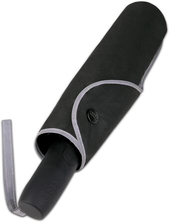 Парасолька, чорна, з логотипом з кільцями, 3122200400 Umbrella Pocket
