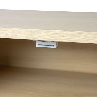 ТВ-тумба Relaxdays з металевим каркасом та 6 відділеннями