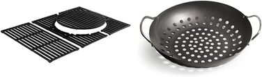 Решітка Enders SWITCH GRID, чавунна, для газового барбекю BOSTON 3-burner & VEGETABLE PAN 8790, BBQ Gourmet, з покриттям (50 символів)