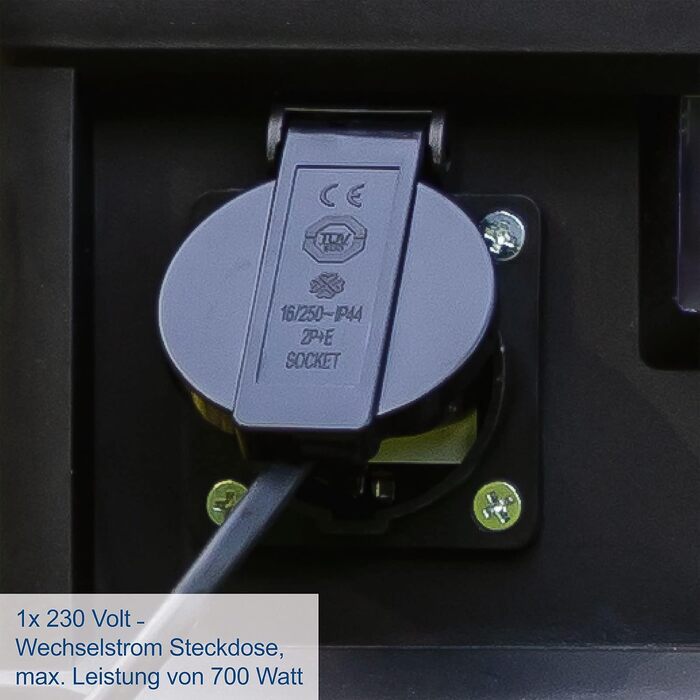 Генератор струму Scheppach Inverter SG1000: бензиновий, 2000W, 2x 230V, 2x USB, 64dB | для чутливої електроніки