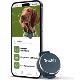 Потрібна підписка на GPS-трекер TrackiPet для собак-міні-локатор розміру, підходить для нашийника для домашніх тварин будь-якого розміру, в комплект входить 2G SIM-карта для визначення місця розташування в реальному часі. Веб-додаток з необмеженим охопленням