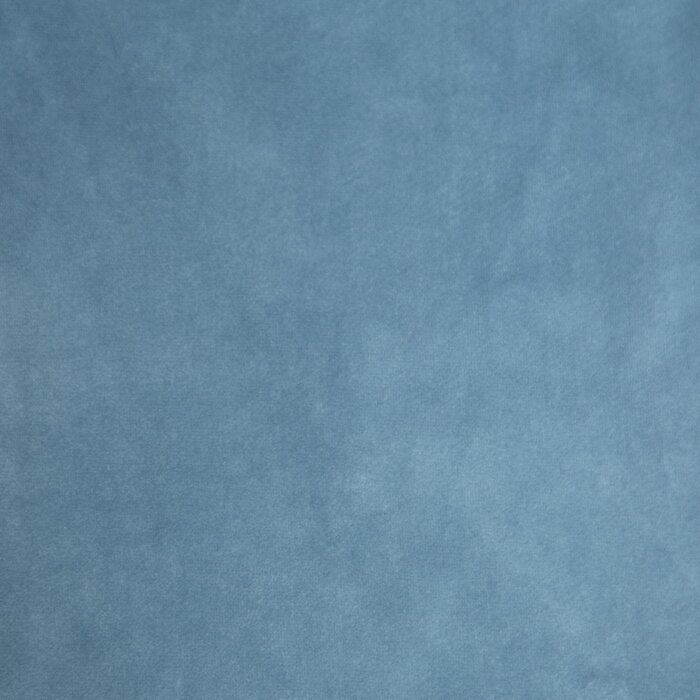 Фіранки для вілли Eurofirany оксамитові м'які оксамитові - стильна фіранка товщиною 290 г/ м2, елегантна гладка однотонна пухнаста сучасна класична вітальня, спальня, вітальня, (з воланами, 140x270 см, синя)