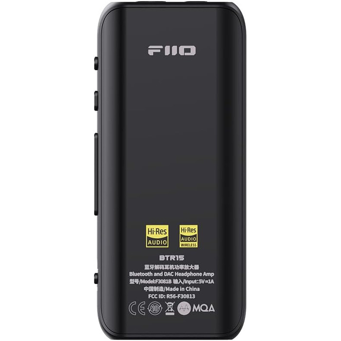 Підсилювач Bluetooth FIIO BTR15 (чорний)