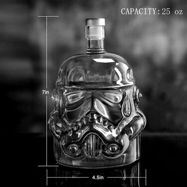 Набір для віскі з карафіною та 2 склянками 150мл, для бренді, скотчу, горілки. Подарунок для тата, чоловіка, друга