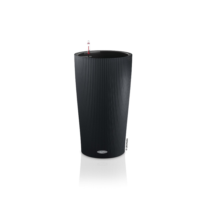 Горщик LECHUZA CILINDRO сірий, 32x32x56 см, 13953