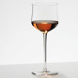 Рожевий келих для вина 200 мл, кришталь, ручна робота, Сомельє, Riedel