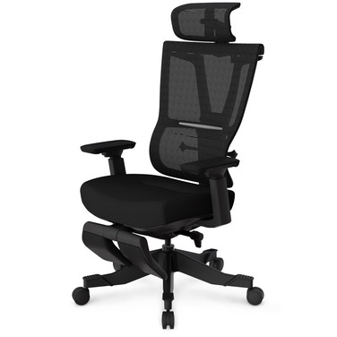 Крісло Mealux S6 Air Fabric Black (арт. HF-S6 F/B)