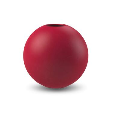 Ваза для квітів Cooee Design Ball, 20 см, червоний колір (Dusty Red)